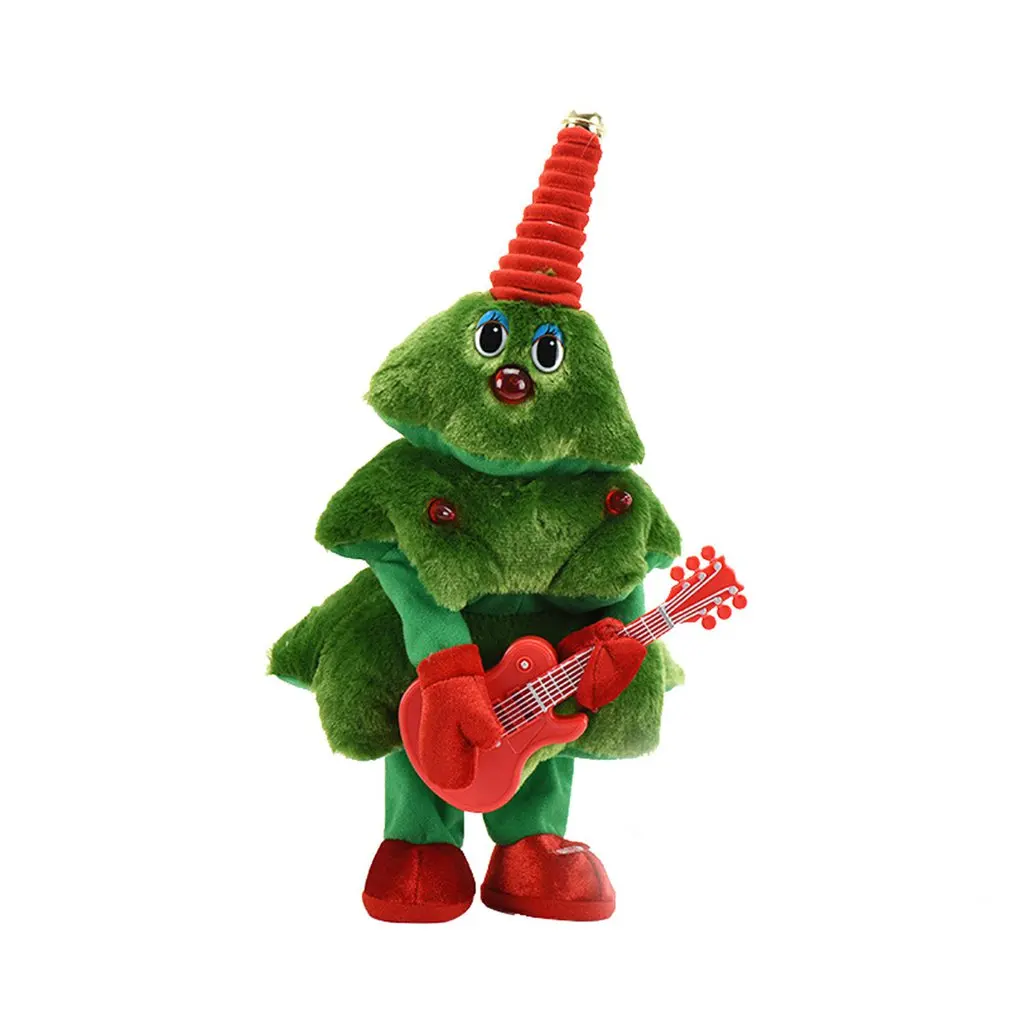 

Dancing Christmas Tree Electronic Plush Toys Gifts Ornaments for Children Singing Electric Toy for Kids Christmas Gift