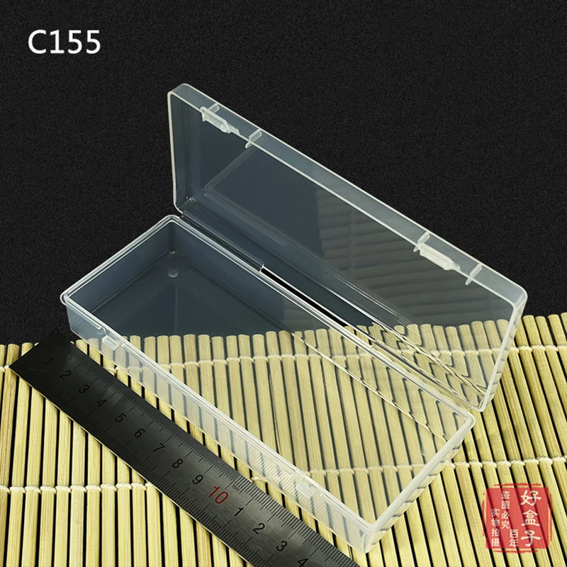 Прозрачная пластиковая коробка для мелких деталей 5 размеров хранения игрушек