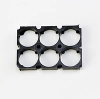21700 23 batteries holder bracket cell safety anti vibration plastic cylindrical battery brackets for 21700 lithium batteries