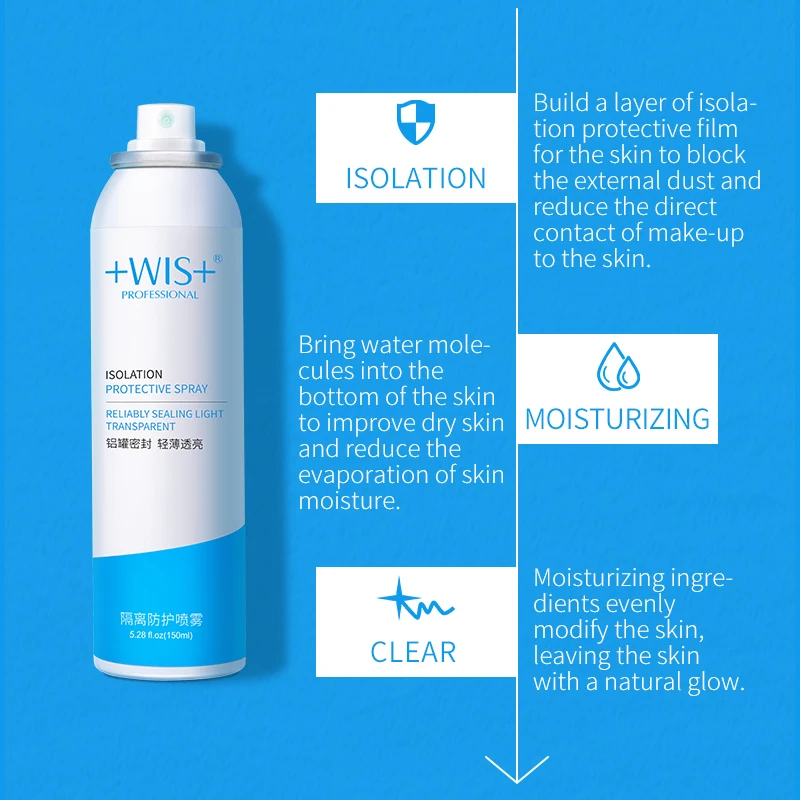 Изоляционный Защитный Спрей WIS Увлажняющий Успокаивающий спрей для сухой кожи |