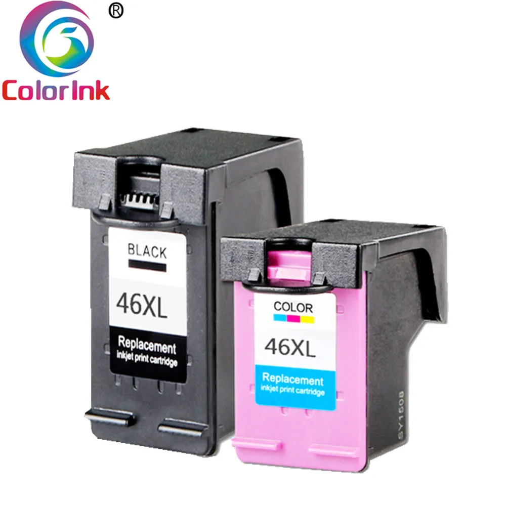 Картридж для принтера HP 46 DeskJet 2520hc 2020hc 2025hc 2029 2529 4729 CZ637AA CZ638AA|Чернильные картриджи| |