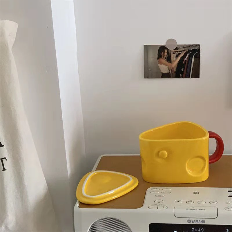 Креативная индивидуальная мультяшная трендовая кружка для молока и кофе в форме