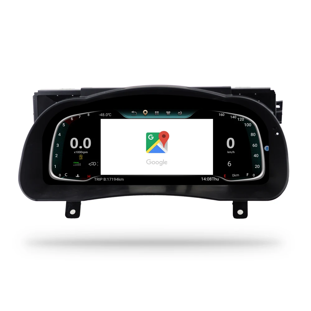 Автомобильный ЖК-приборный панель кластер для Toyota Highlander 2015-2018 2019 Android GPS навигатор