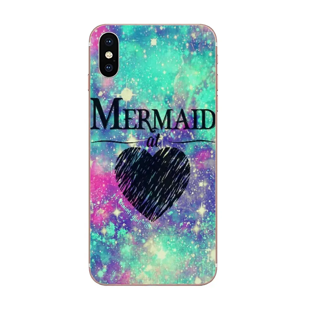 TPU сотовый телефон прозрачная принцесса Сексуальная Оболочка Русалка для Xiaomi Redmi