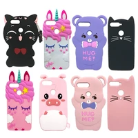 cases for huawei honor 7a pro 5 7 silicone 3d cartoon bear cat unicorn phone case soft cover for huawei y6 2018 y6 prime 2018