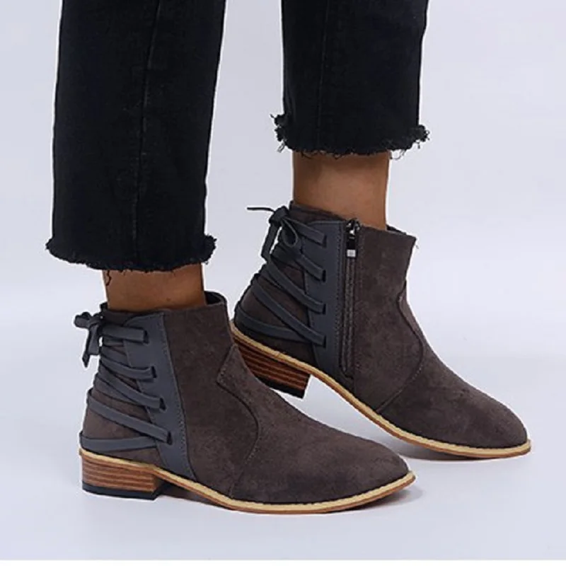 Женский сексуальный стиль hiver léopard imprimé bottes de mode décontracté bottines bas массивные Колечки