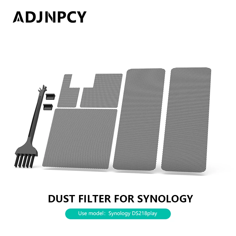 

ADJNPCY Dust Filter Covers for Synology DiskStation Manager DS218play Tower Servers