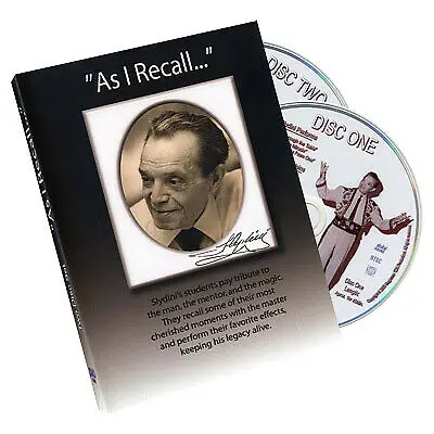 

As I Recall (2 DVD Set) - Tony Slydini Magic tricks