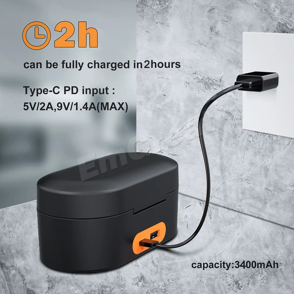 ZGCINE ZG-R30 Charging Case Box for Rode Wireless GO I II Mic with 3400mAh Built-in Battery Portable Fast Power Bank | Электроника