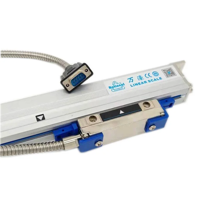 

0.001mm WTB1 Linear Scale 50 100 150 200 250 300 350 400mm 1um Displancement Measuring Caliper Lathe Milling Machine Ruler X Y