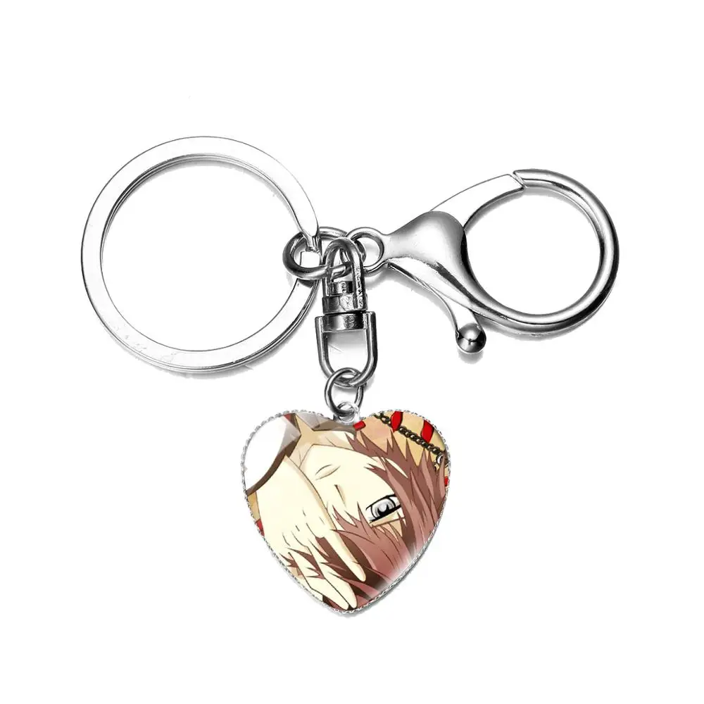 Азиатских Code Geass аниме брелки для ключей стекло кабошон серебро Цвет омара