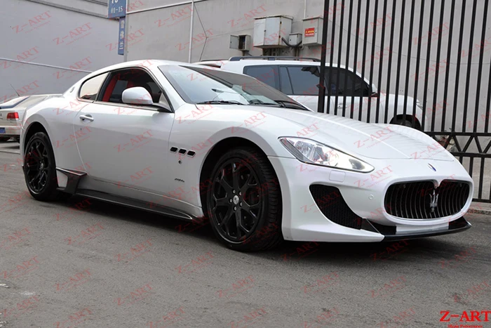 2008 2013 Z ART реальные углеродное волокно боковых юбок для GranTurismo GranCabrio GT GC 4.2L|Обвесы| |