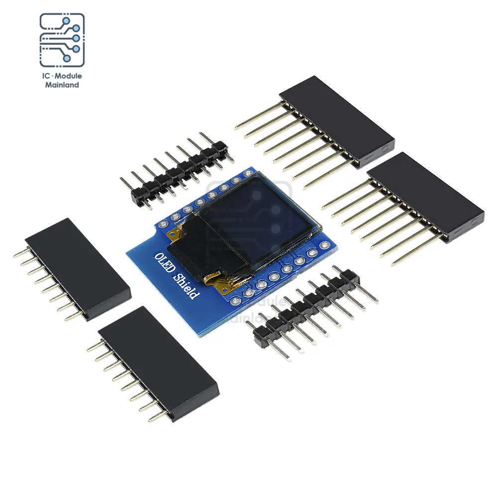 3 5 дюймовый мини OLED экран модуль для WeMos D1 64x4 8 разрешение SSD1306 ЖК Arduino AVR IIC I2C