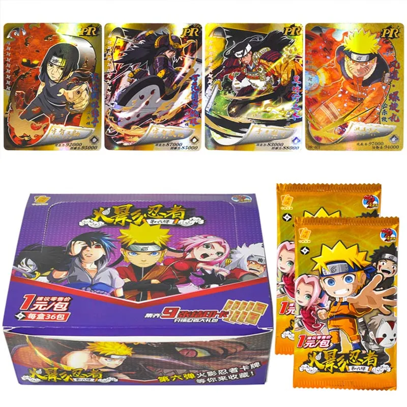 Naipes-Cartas de papel de cartas para ni&ntilde;os, juego de cartas de un juego, perif&eacute;rico de anim&eacute;, colecci&oacute;n de personajes, regalo para chico-0