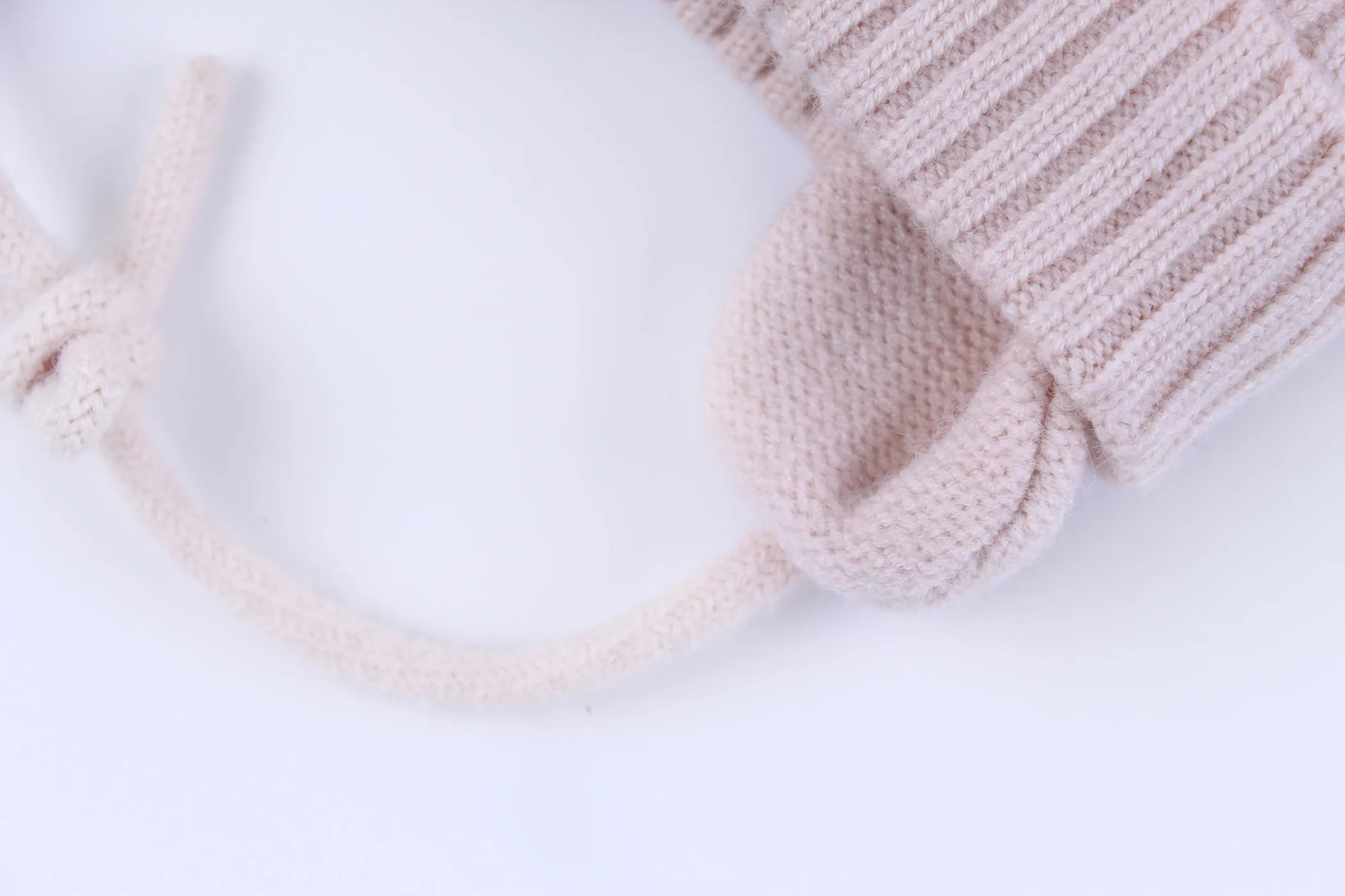 Connectyle Toddler Baby Girls Boys Winter Skull Hat Cute Cable Fleece Lined Warm Knitted Earflap For Kids Daily Cap With Pom | Аксессуары