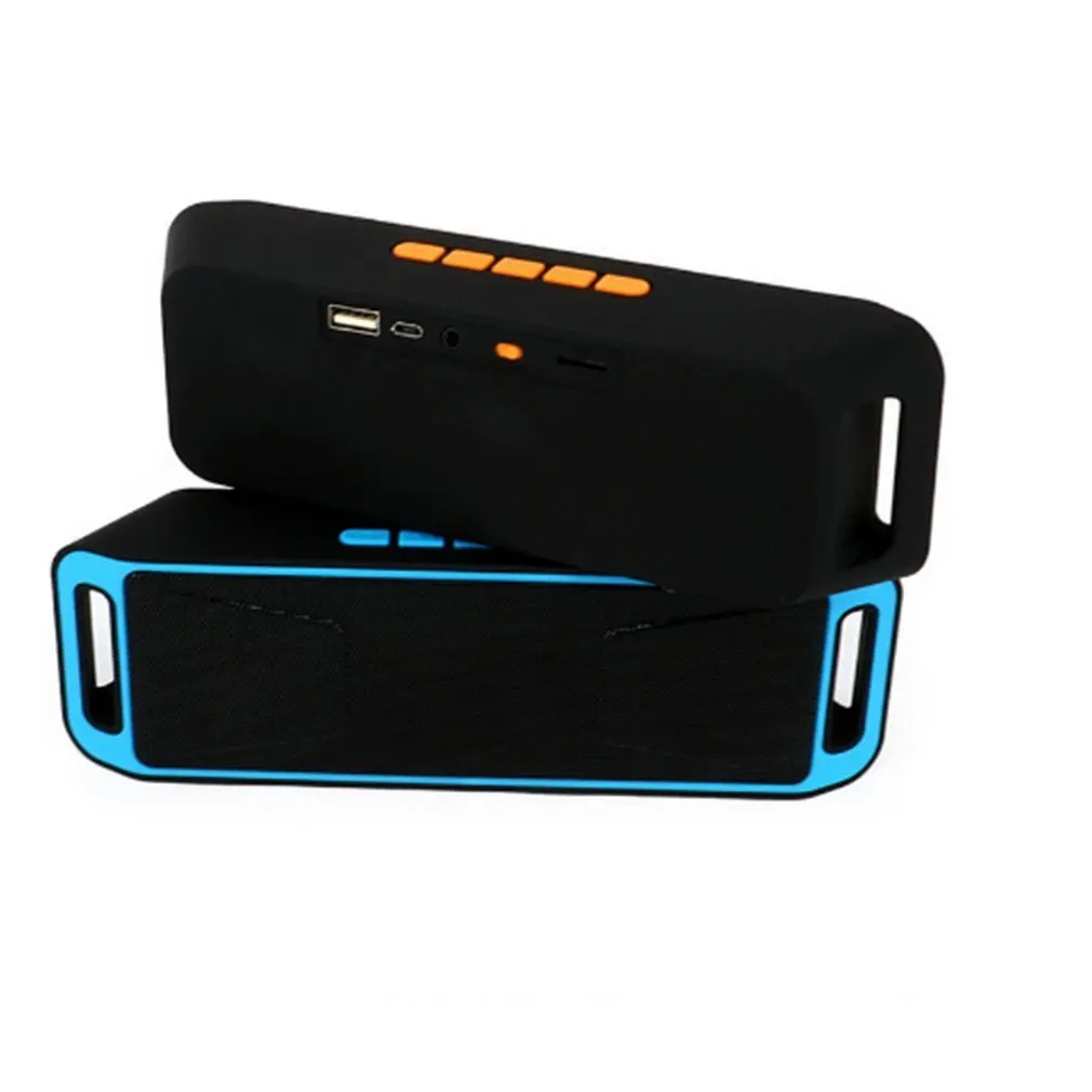 Беспроводная колонка SC208 Bluetooth 4 0 стерео сабвуфер поддержка TF USB FM радио
