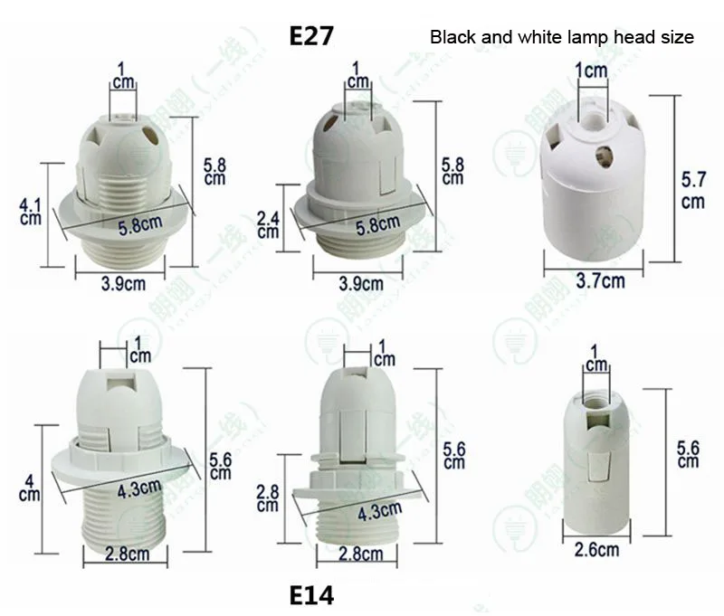 1PCS High Quality White Black 2A 110V 220V E14 E27 Lamp Holder CE Certification Socket LED | Лампы и освещение