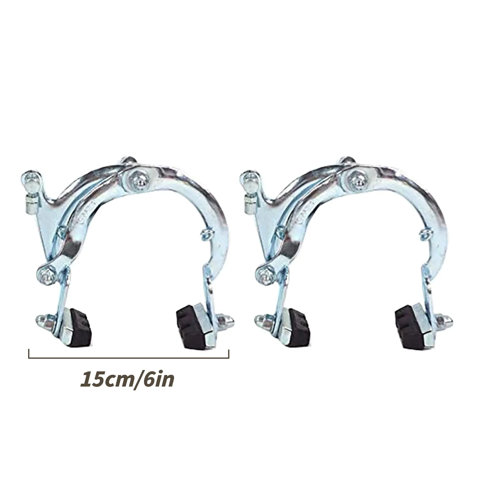 

New A Pair Of Steel Front + Rear Brake Shoes For Vintage Bicycle Description Bicycle Brake Bicycle Accessories Outdoor Tools