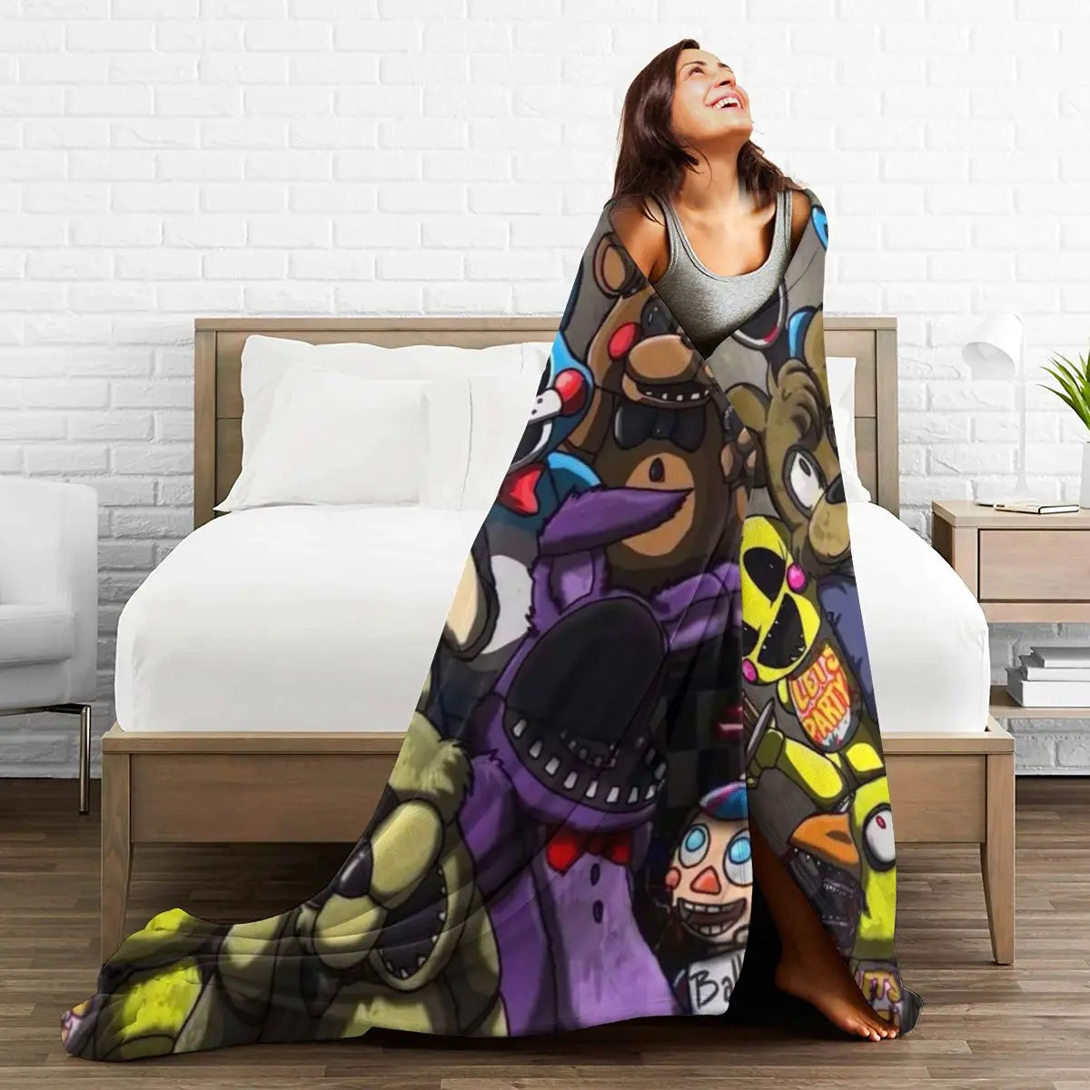 

Ultra Soft Sofa Blanket Cover Blanket Cartoon Cartoon Bedding Flannel plied Sofa Bedroom Decor for Children and Adults 136
