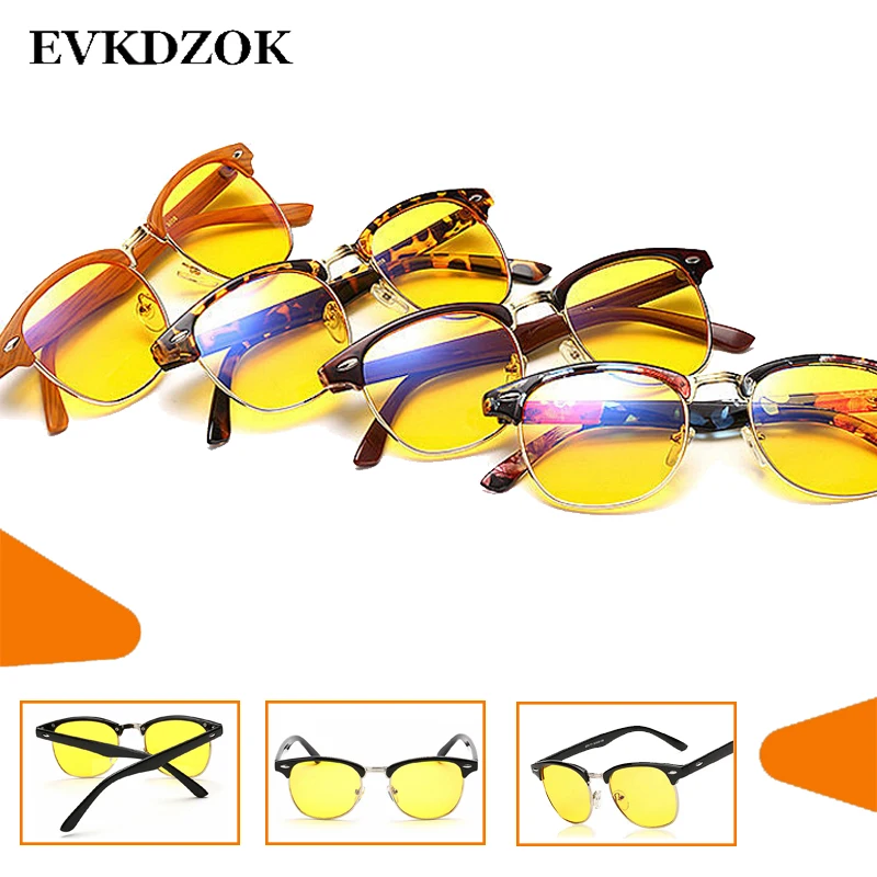 Новые анти Синие лучи компьютерные очки мужские фирменный дизайн офисные