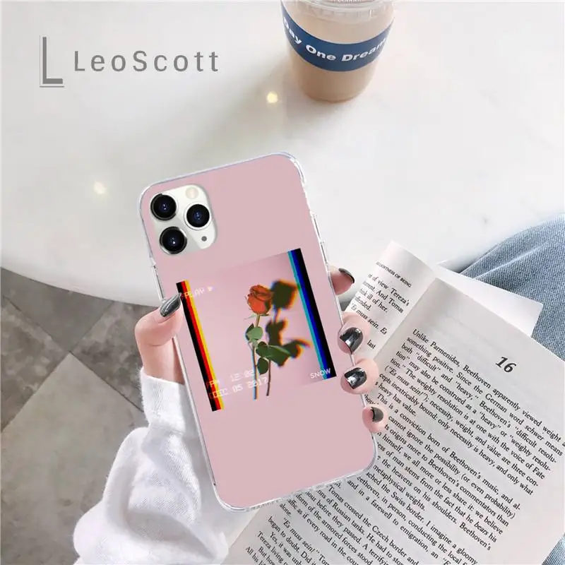 

flower Art rose daisy Phone Case For iphone 12 5 5s 5c se 6 6s 7 8 plus x xs xr 11 pro max mini