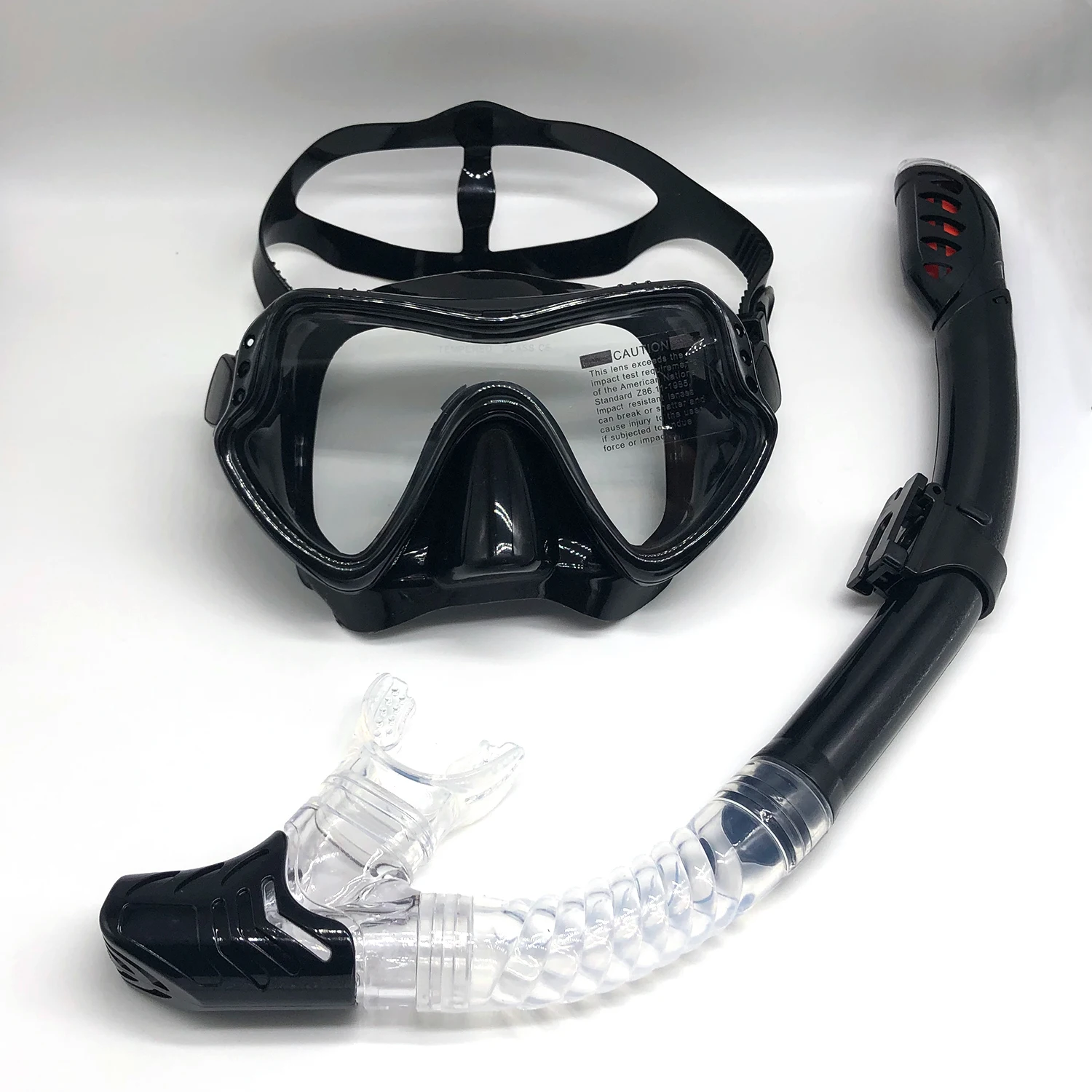 

Diving Mask Snorkel Snorkeling Professional Sambo Set Adult Snorkeling Mask Full Dry Diving Glasses Underwater Swim Equipment