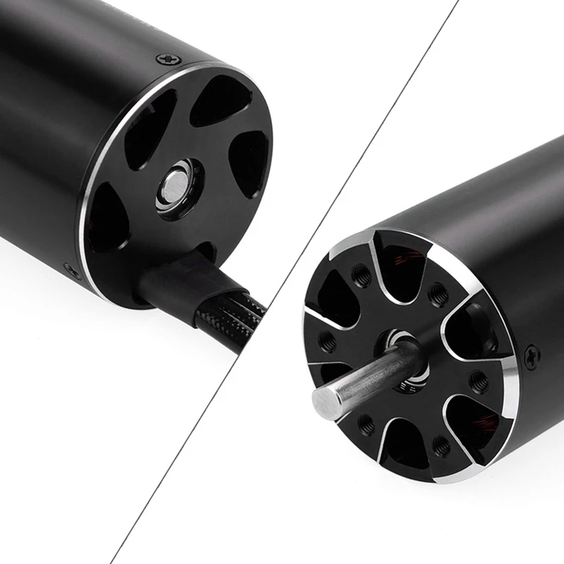 

SURPASS HOBBY Moteur 800-1000mm RC Boat Parts Brushless Motor 90A ESC Water Cooling Jacket RC Boat Motor