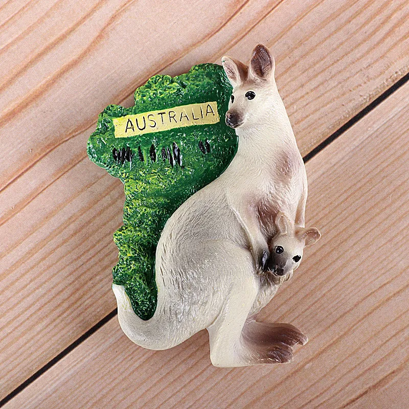 Европейская магнитная наклейка на холодильник Австралия Маврикий Марокко