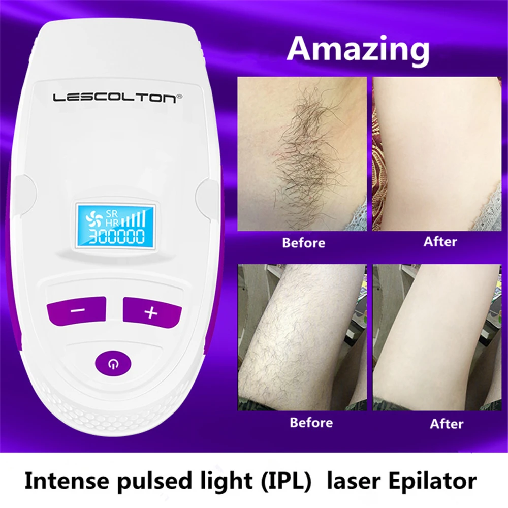 Lescolton IPL эпиляция 2 в 1 постоянный лазерный эпилятор T006i лазерная эпиляция для бритья депилятор женское тело бикини депилятор