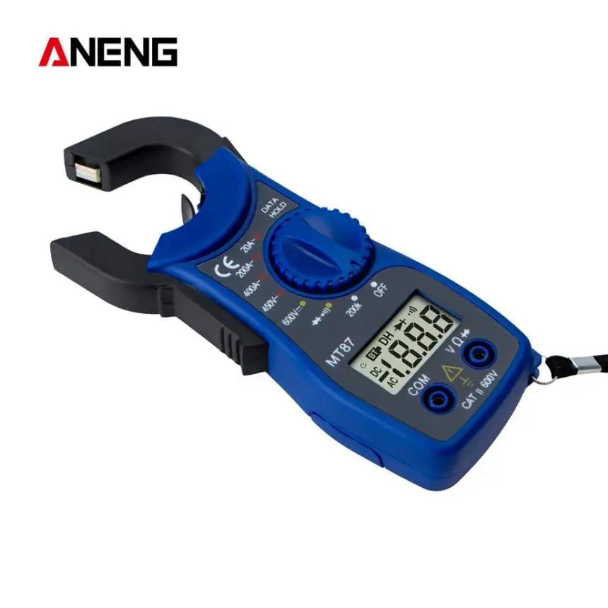 

MT-87 multimeter Clamp-on voltage and current meter Resistance measurement voltage MT87 Clamp-on meter Digital clamp meter