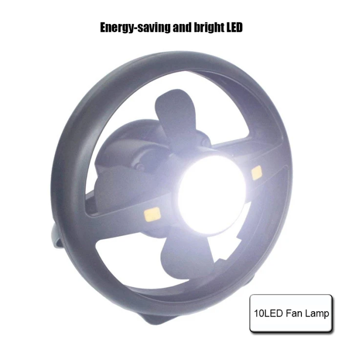 Фонарь вентилятор светодиодный портативный перезаряжаемый|Уличные инструменты|