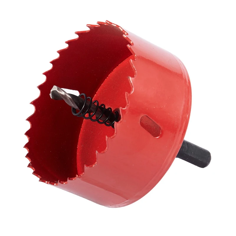80 мм Диаметр реза 30 глубина сверла металлическое Отверстие пила Резак красный +