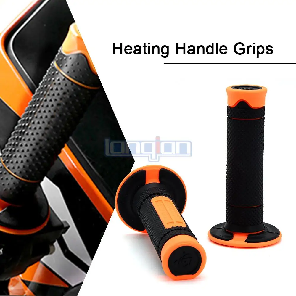 

Moto Accessorie 7/8" 22mm 24mm Rubber Hand Grips Handle Gel For EXC 125 150 200 250 300 350 400 450 EXC-F SX SX-F SX-W XC-W XC-F
