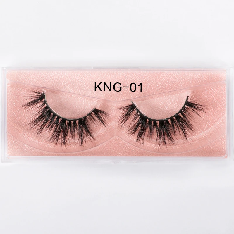 KNG-01 Eyewin ресницы 3D норковые накладные ресницы натуральные длинные ресницы драматические объемные ресницы макияж для ресниц норковые ресницы искусственные ресницы 25 мм ресницы - Цвет: KNG-01