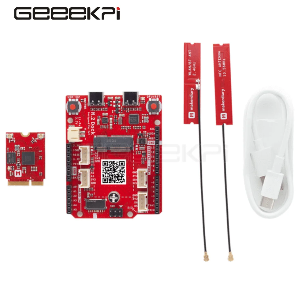 Комплект разработки GeeekPi NRF52840 M.2 с поддержкой Bluetooth 5 сетка нитка Zigbee | Аксессуары для демонстрационных стендов -1005001289879519