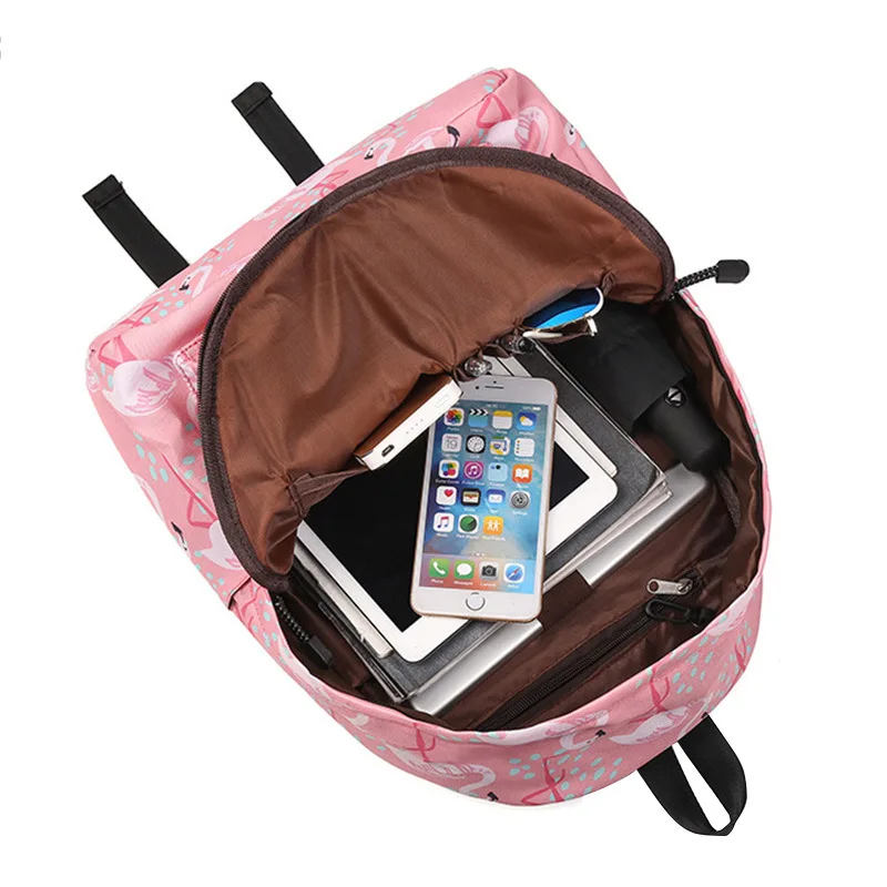 Школьный ранец Weysfor Vogue для девочек-подростков женский рюкзак ноутбука с принтом