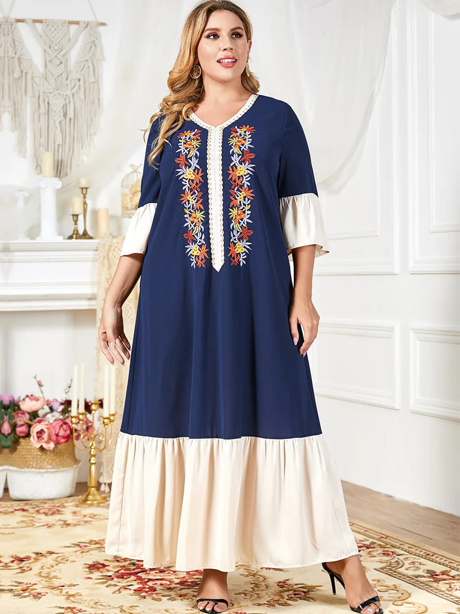 

Robe Longue Femme Dresses for Women Pleated Abaya Dubai Turkey Islam Arabic Bangladesh Summer Muslim Long Dress Kaftan Morocco