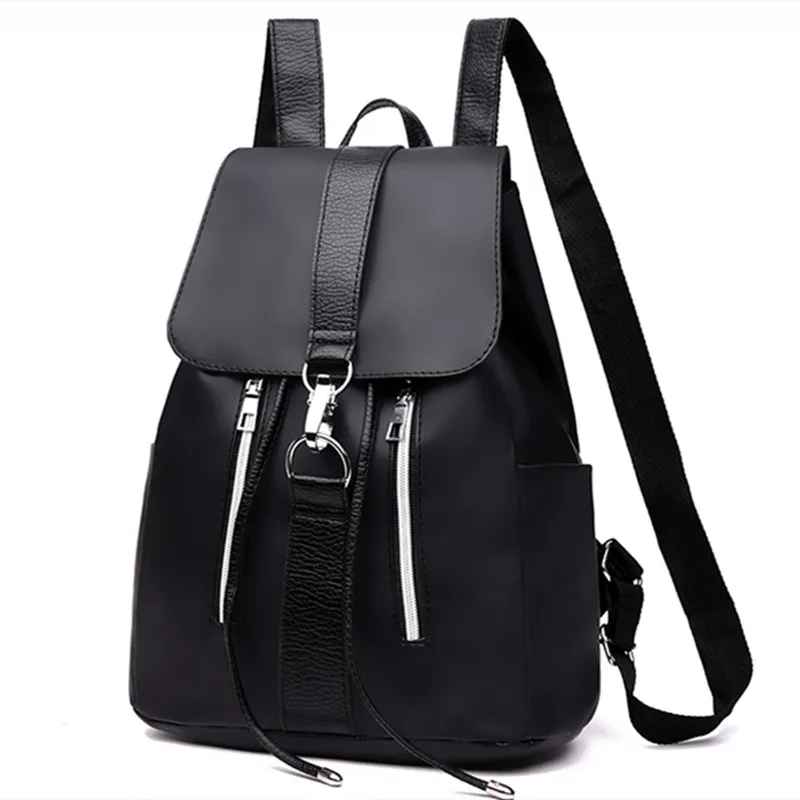 

New Nylon Waterproof Women's Backpack Anti-theft Fashion Outdoor Leisure Backpack Fashion Student Backpack