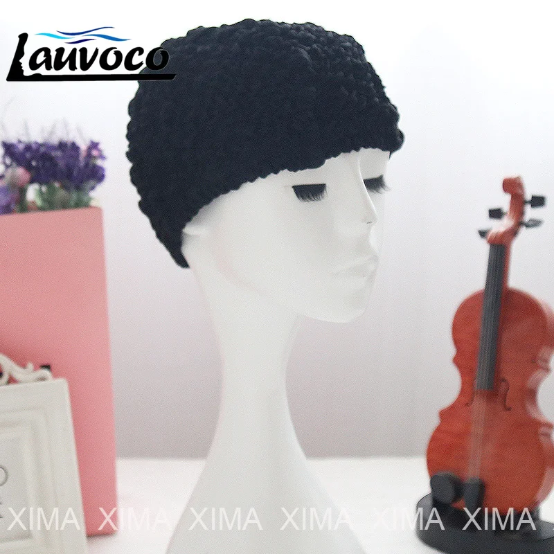 Твердые складки плавать ming cap s для женщин плавать ming cap женские длинные и короткие волосы Удобная защита ушей шапка для плавания для женщин