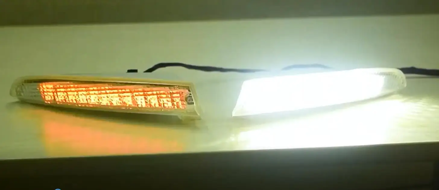

RQXR светодиодный последовательный сигнал поворота + Противотуманные фары светильник дневные ходовые огни для Фольксваген Пассат CC 2010-2013