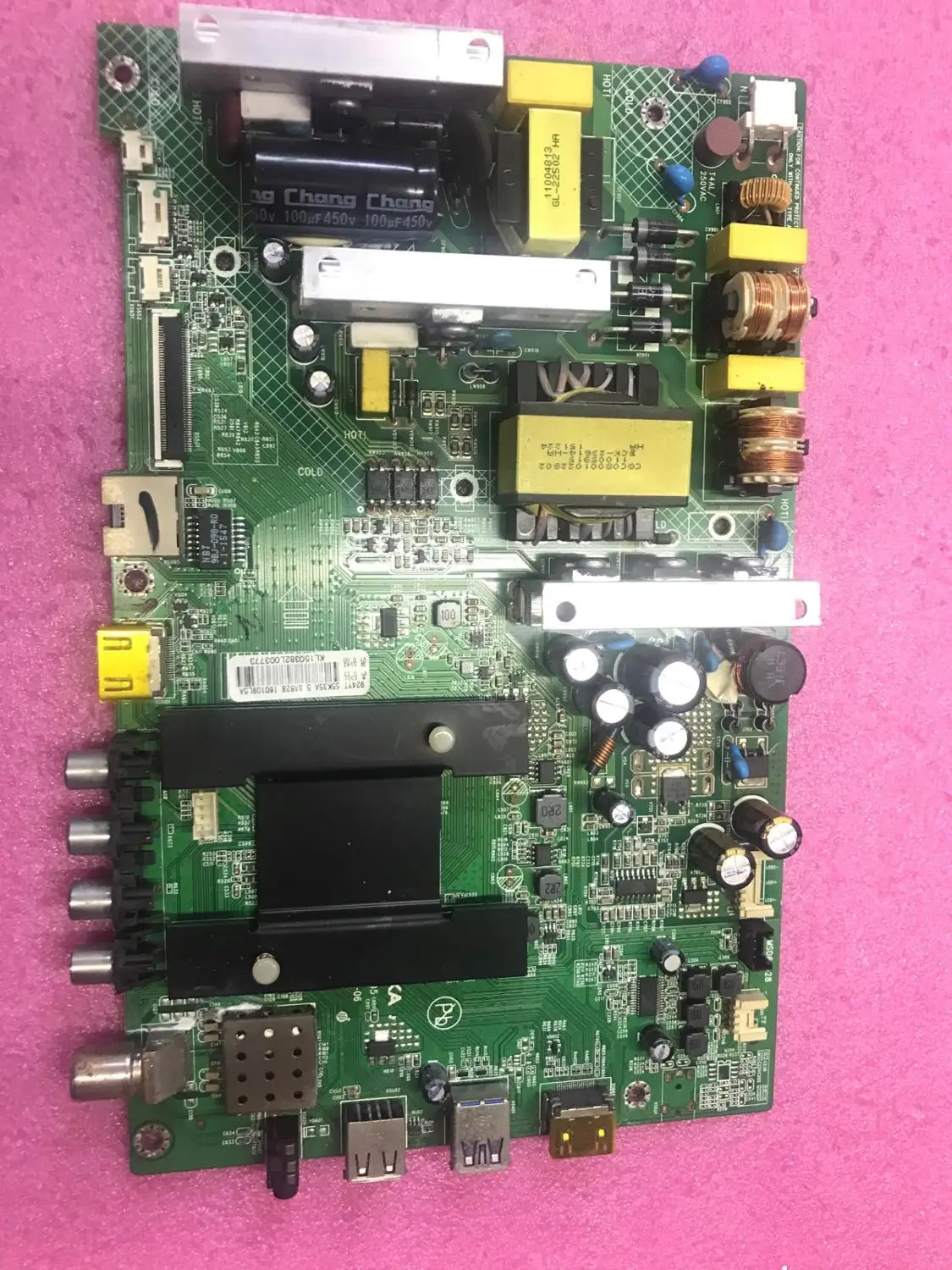 

Original Kangjia LED55K35A M60A K55J1 motherboard 35020995 movement 628 screen 924YT LSC55