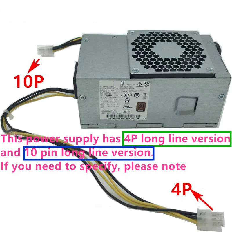 New Original PSU For Lenovo 10Pin 180W Power Supply PCE025 PCE010 PCG010 HK280-72PP FSP180-20TGBAB PA-2181-2 HK310-71PP