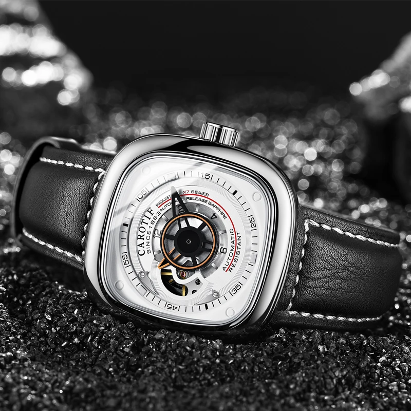 Высокое качество роскошные полностью стальные мужские часы Montre автоматические механические наручные часы для мужчин Reloj Hombre деловые часы для мужчин - Цвет: 11