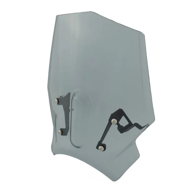 

waase Motorcycle Windscreen Windshield Shield Screen With Bracket For Honda CB125R CB300R CB 125R 300R 2018 2019 2020