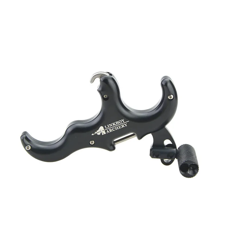1 шт. триггер для стрельбы из лука 3 пальца ручка большого суппорт L/R
