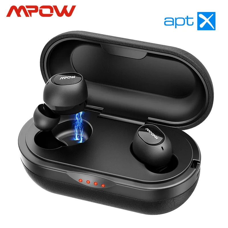 Mpow ipx7 T5/M5 TWS наушники, беспроводные наушники Bluetooth 5,0, гарнитура, Поддержка Aptx 42 h, время воспроизведения для iPhone XS, Xiaomi, huawei