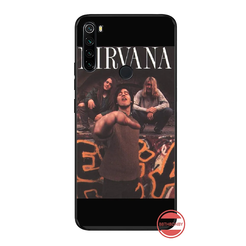 Nirvana Kurt Cobain Роскошный Уникальный Дизайн чехол для телефона xiaomi Redmi 5 5A plus 7A 8 note 2 3 4 6