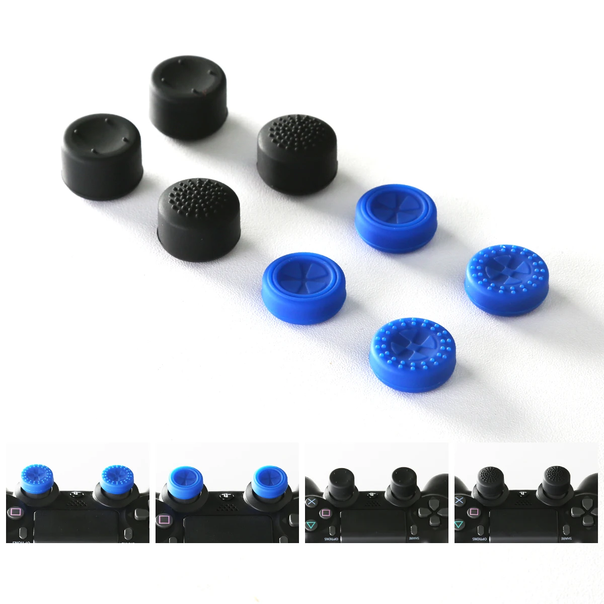 

GameSir Joystick Protective Cap Cover Kit for PS5/PS4/ Xbox Series X / Xbox SeriesS Game Controller (4 Pairs in Total)