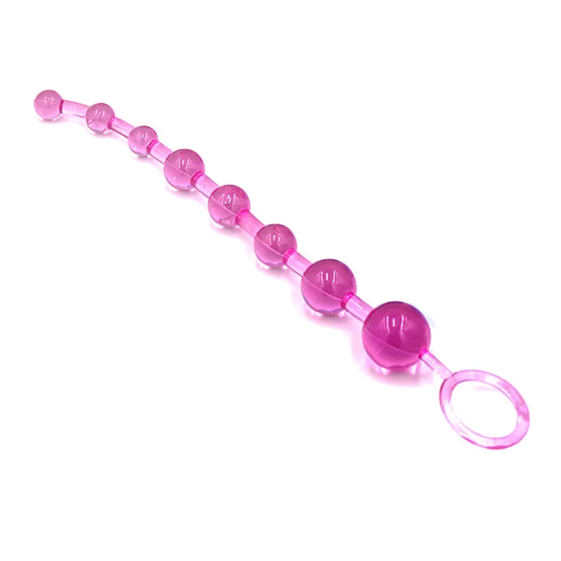 New Masturbation Backyard Anal Beads Silicone Massager Butt Anus Stimulator Adult Sex Toy for Men Women SN-Hot |
