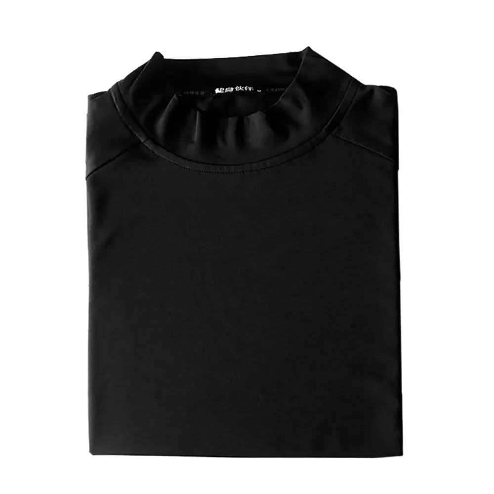 Компрессионная рубашка с длинным рукавом Мужская быстросохнущая футболка для